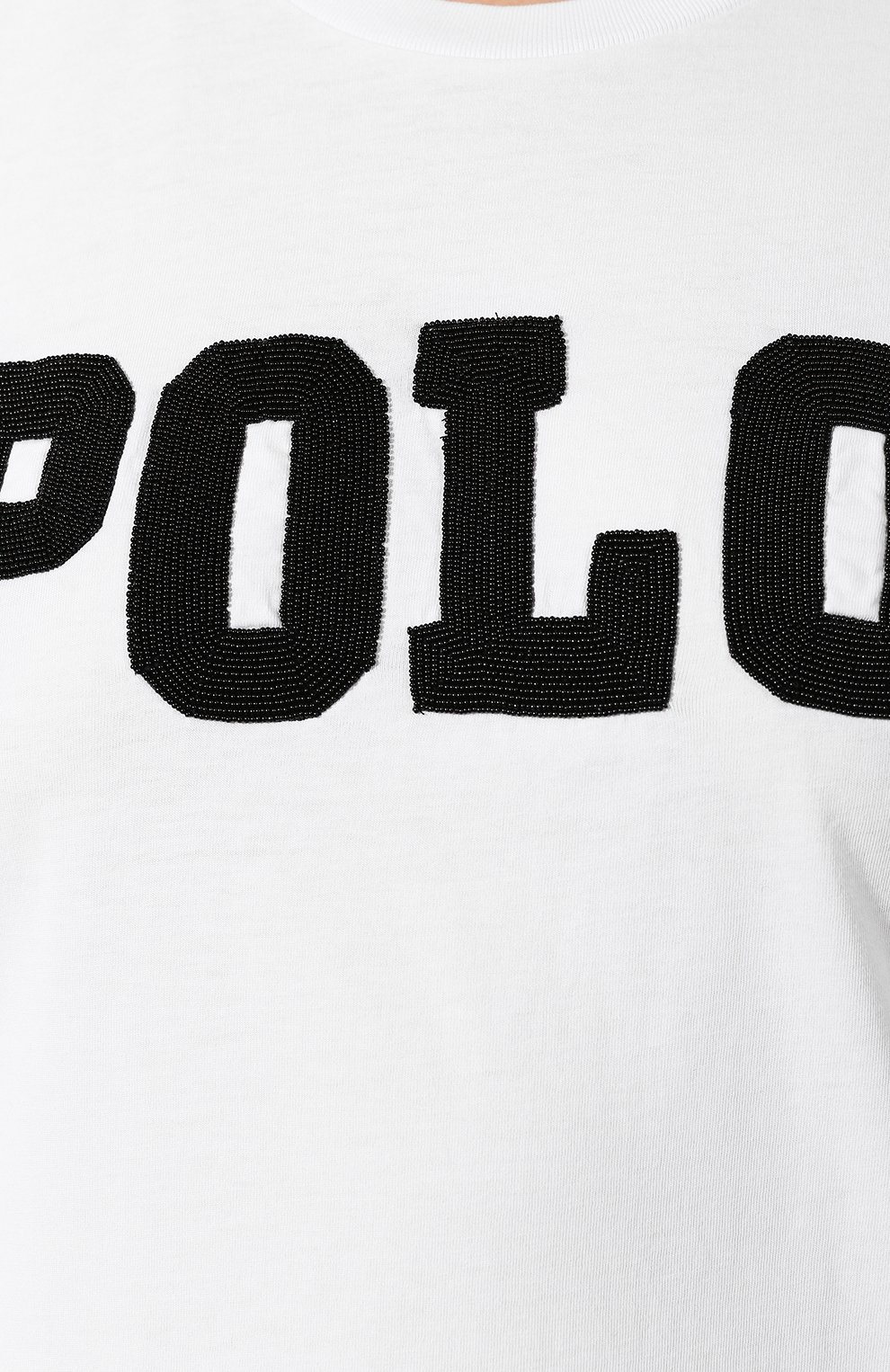 Хлопковая футболка POLO RALPH LAUREN белого цвета по цене 17800 руб., арт. 211763498, фото 5 Хлопковая футболка POLO RALPH LAUREN, арт. 211763498, фото 5
