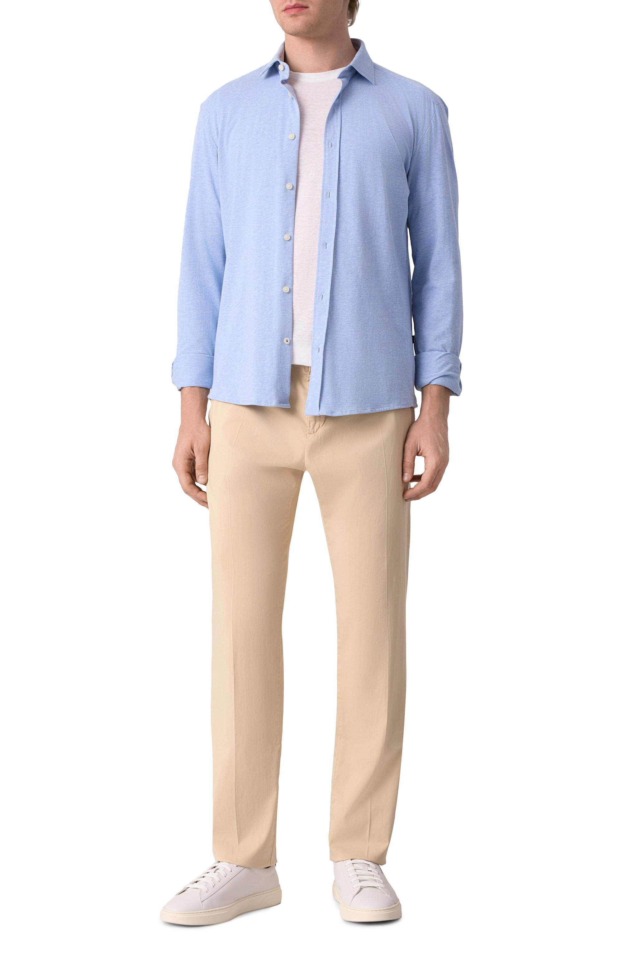 Хлопковая рубашка BOSS, арт. 50533879, фото 2