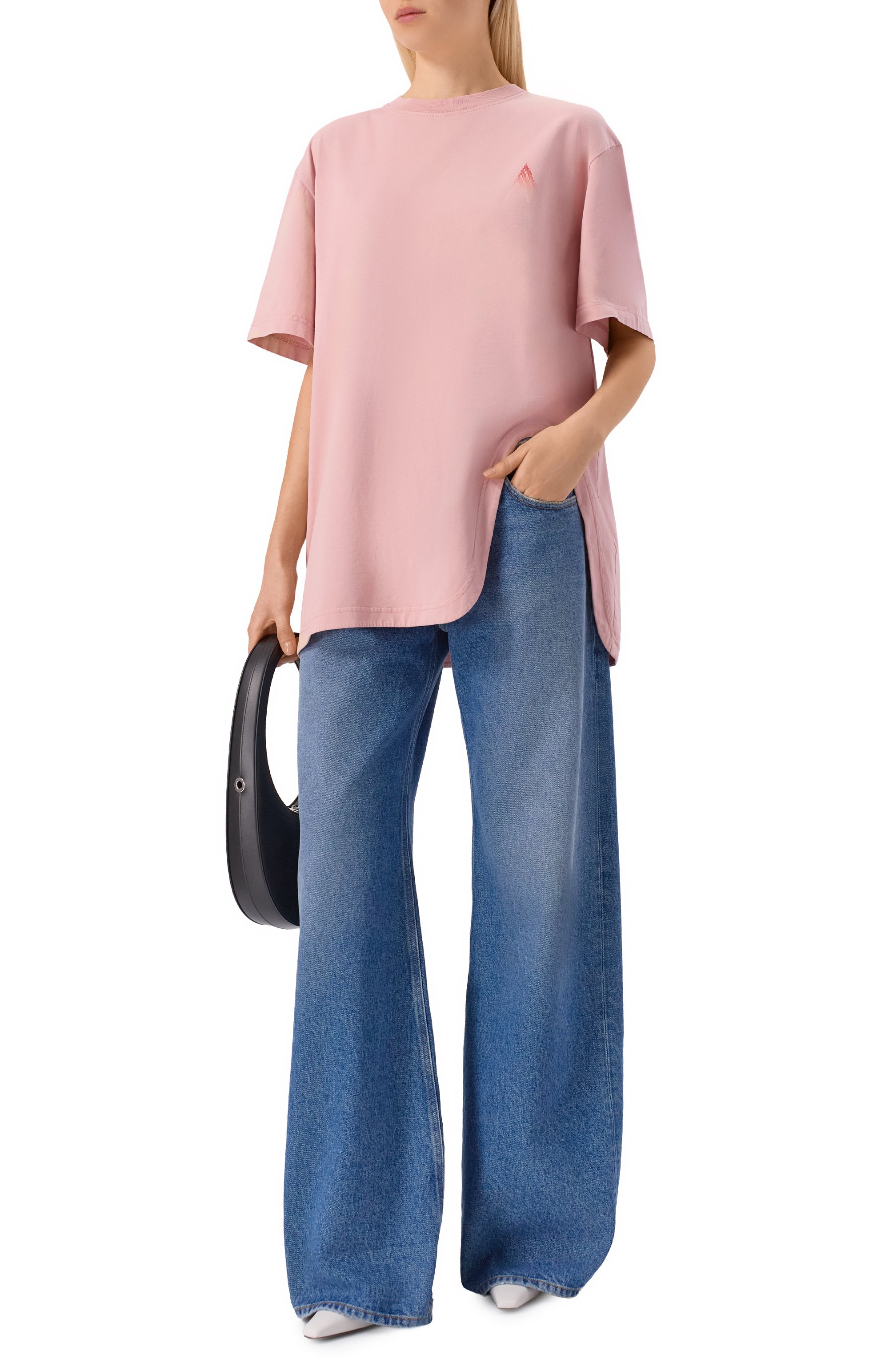 Хлопковая футболка THE ATTICO, арт. 260WCT00350/JJJ025PC, фото 2