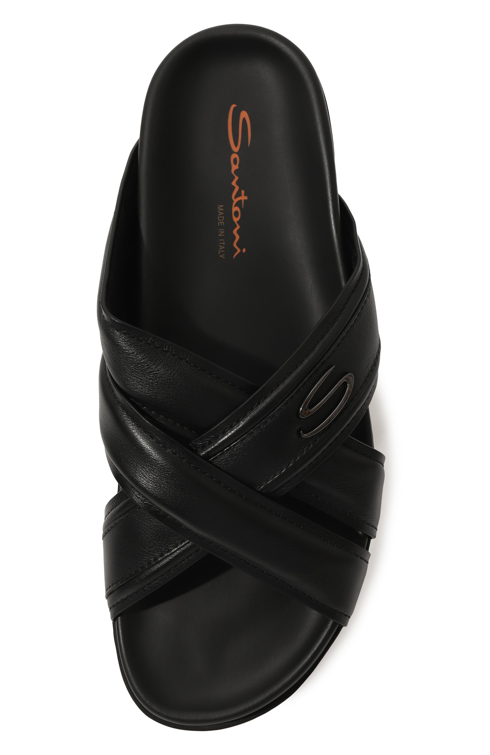 Кожаные шлепанцы erik SANTONI, арт. MCEG18089HV6MTZ8N01, фото 6