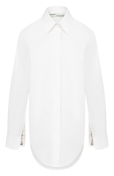 Женская хлопковая рубашка OFF-WHITE, арт. 0WGA066F197440510199