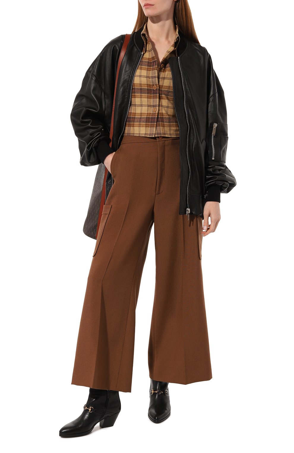 Кожаные казаки zahara GUCCI, арт. 617536 D3V00, фото 2