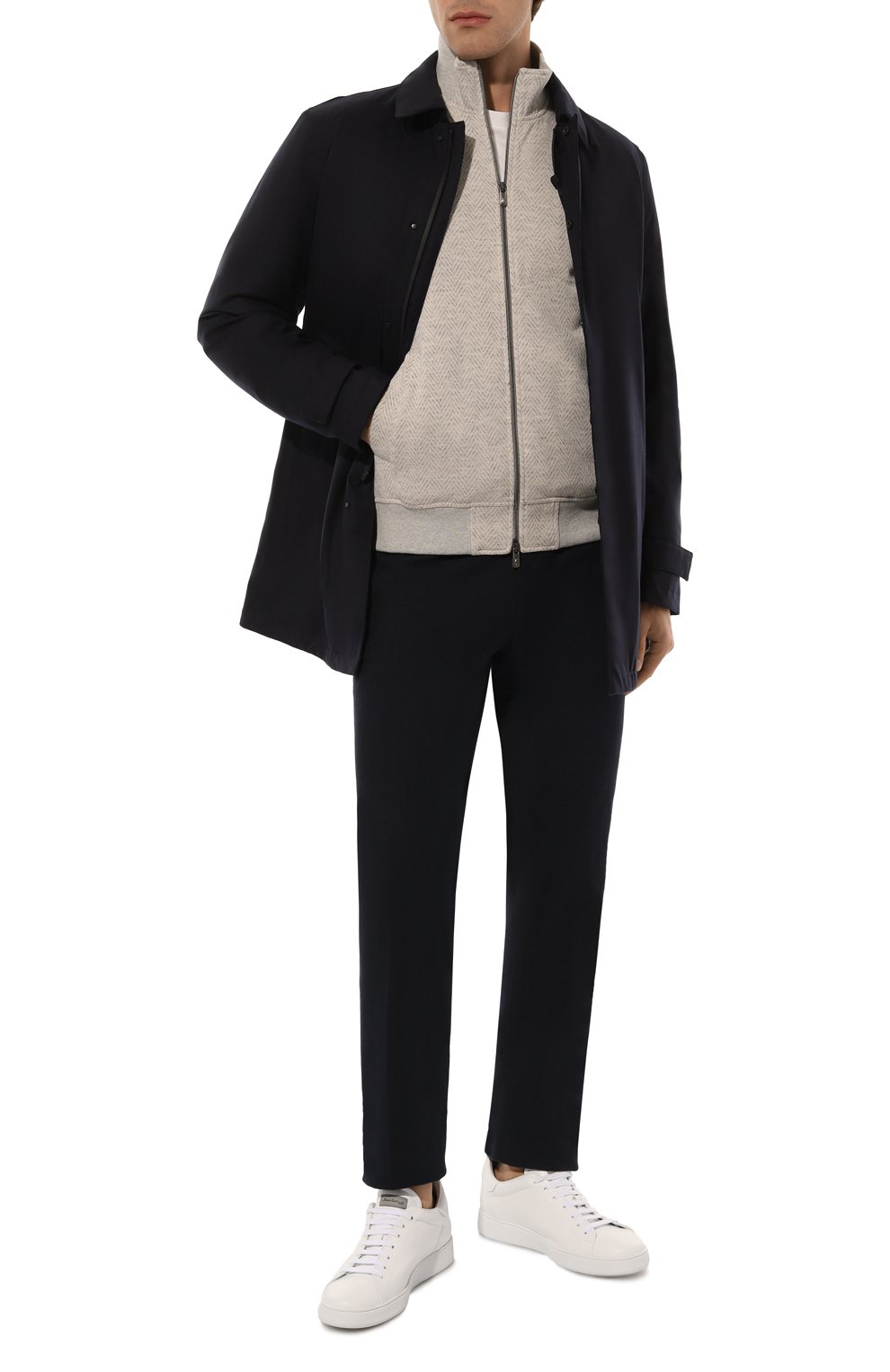 Толстовка из хлопка и кашемира CAPOBIANCO, арт. 17M454.SP00., фото 2