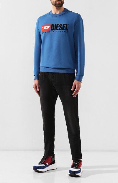 Хлопковый свитшот с принтом DIESEL, арт. 00SHEP/0CATK, фото 2