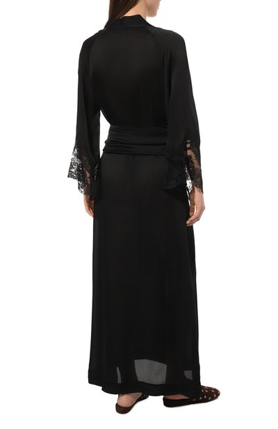 Шелковый халат CARINE GILSON, арт. AG0134VP, фото 4