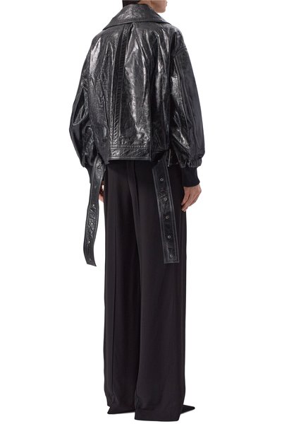 Кожаная куртка CO черного цвета по цене 286000 руб., арт. 6457ABCL-PS26, фото 4 Кожаная куртка CO, арт. 6457ABCL-PS26, фото 4