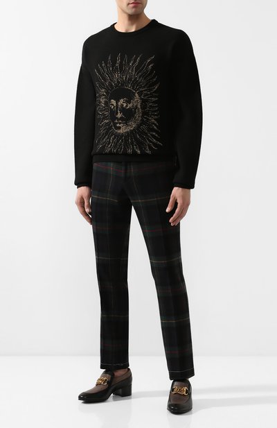 Лоферы с отделкой из кожи варана GUCCI, арт. 585860/1D040/VSAL, фото 2