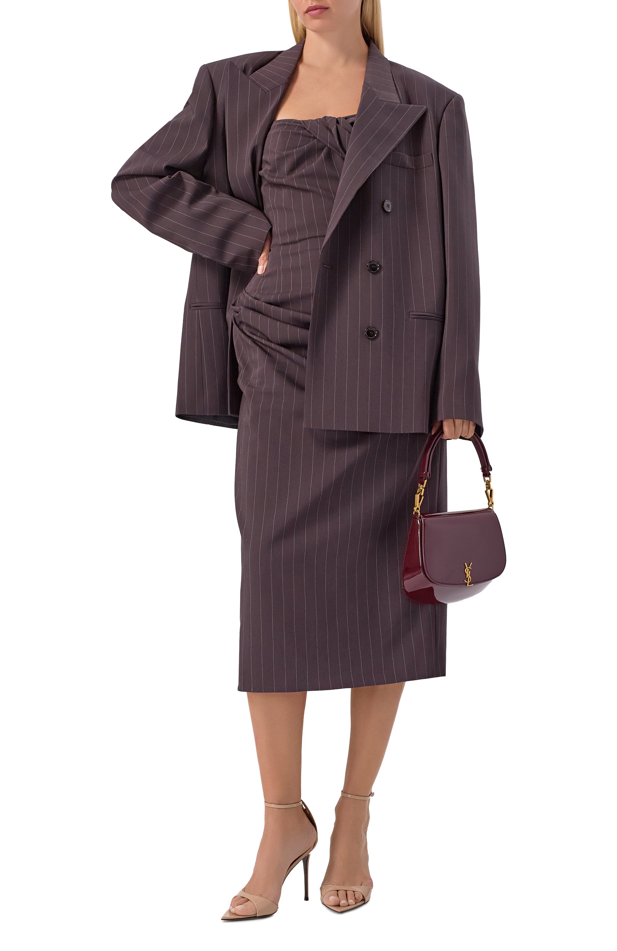 Сумка voltaire mini SAINT LAURENT, арт. 800846/BMIIW, фото 7