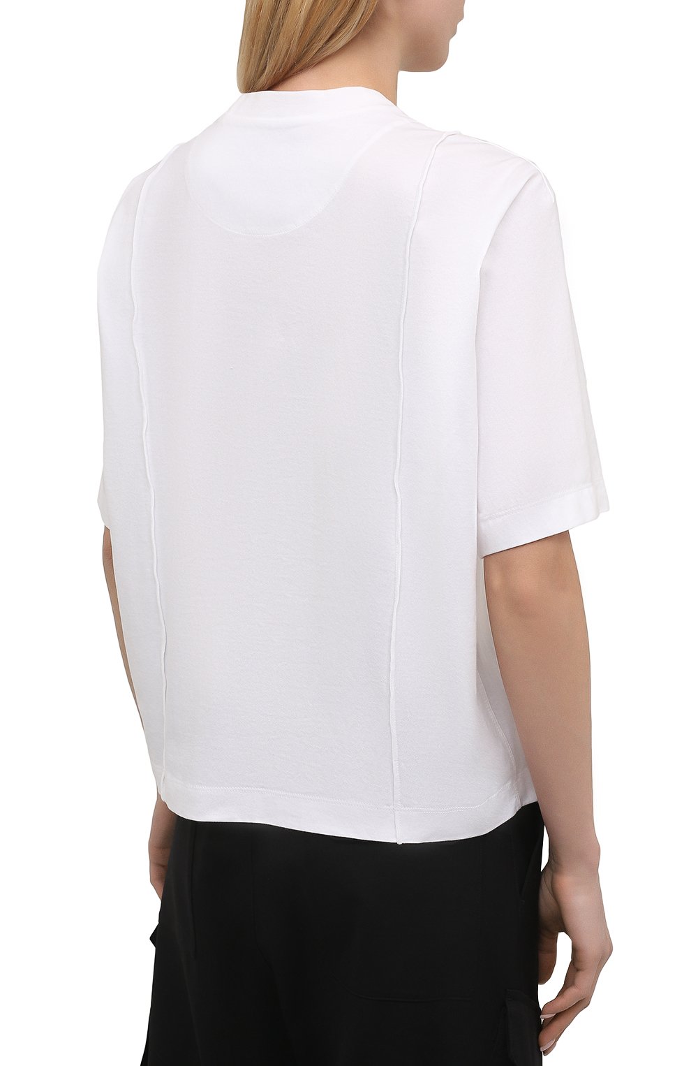 Хлопковая футболка Y-3, арт. GK4467/W, фото 4