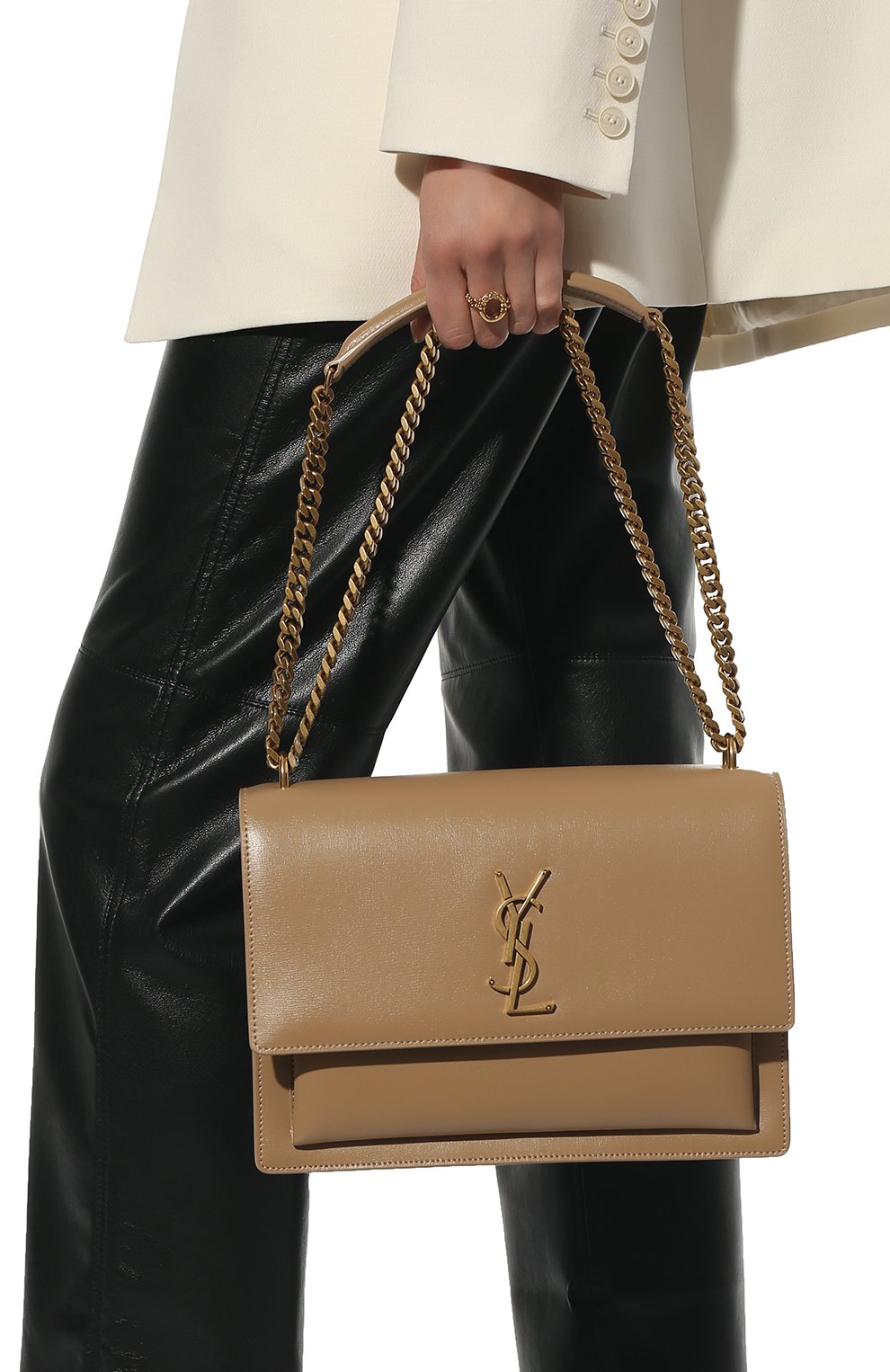 Сумка sunset large SAINT LAURENT, арт. 498779/D420W, фото 6