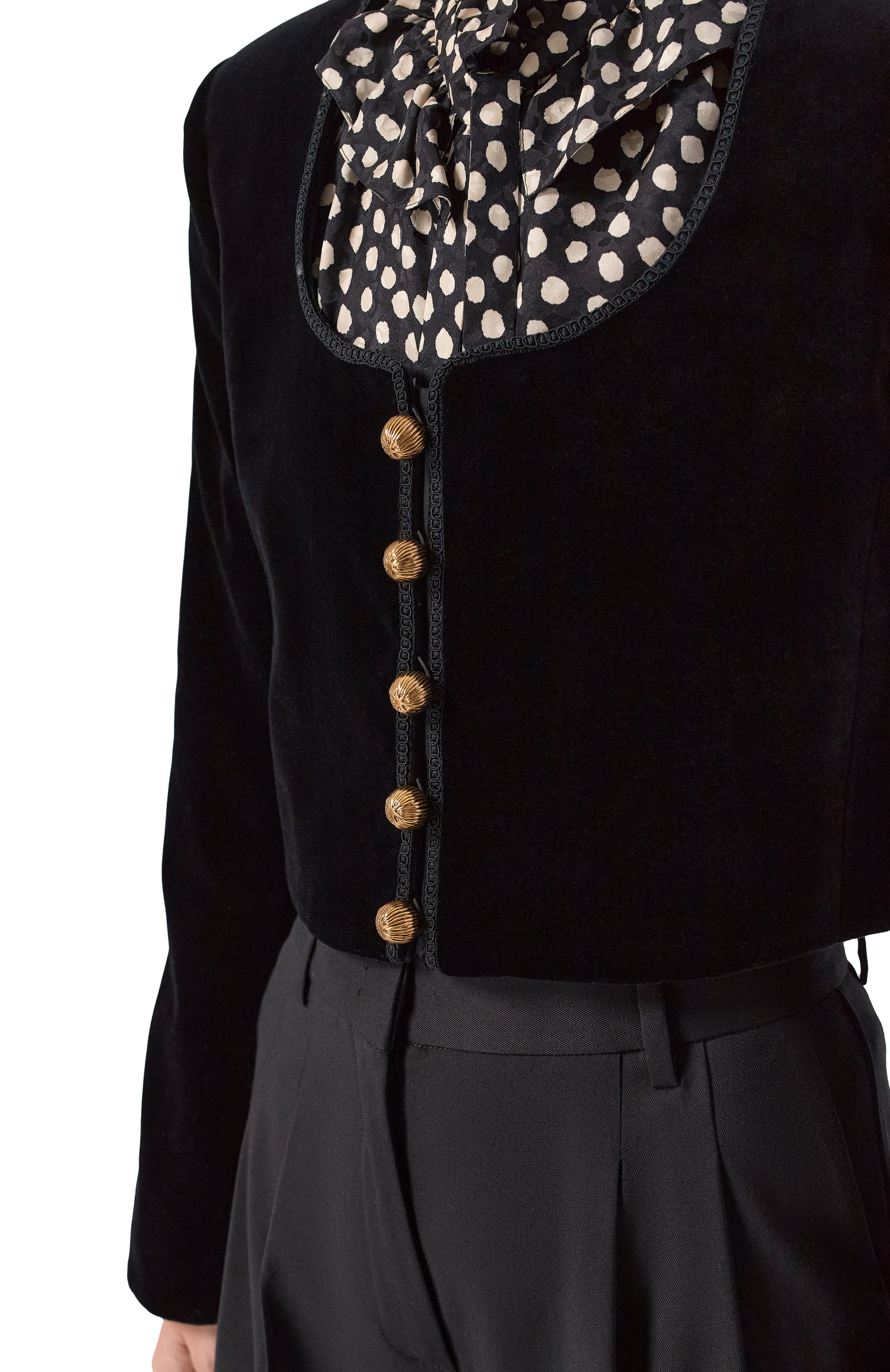 Бархатный жакет CHLOÉ, арт. CH25WVE34091, фото 5