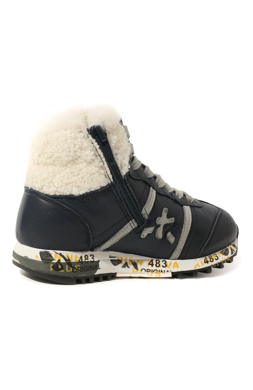 Высокие кроссовки из кожи PREMIATA WILL BE, арт. ADAM M/16M81760/T0D, фото 3