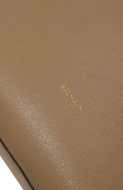 Сумка-тоут emblème BALMAIN темно-бежевого цвета по цене 119500 руб., арт. DN1FE836/LGSR, фото 3 Сумка-тоут emblème BALMAIN, арт. DN1FE836/LGSR, фото 3