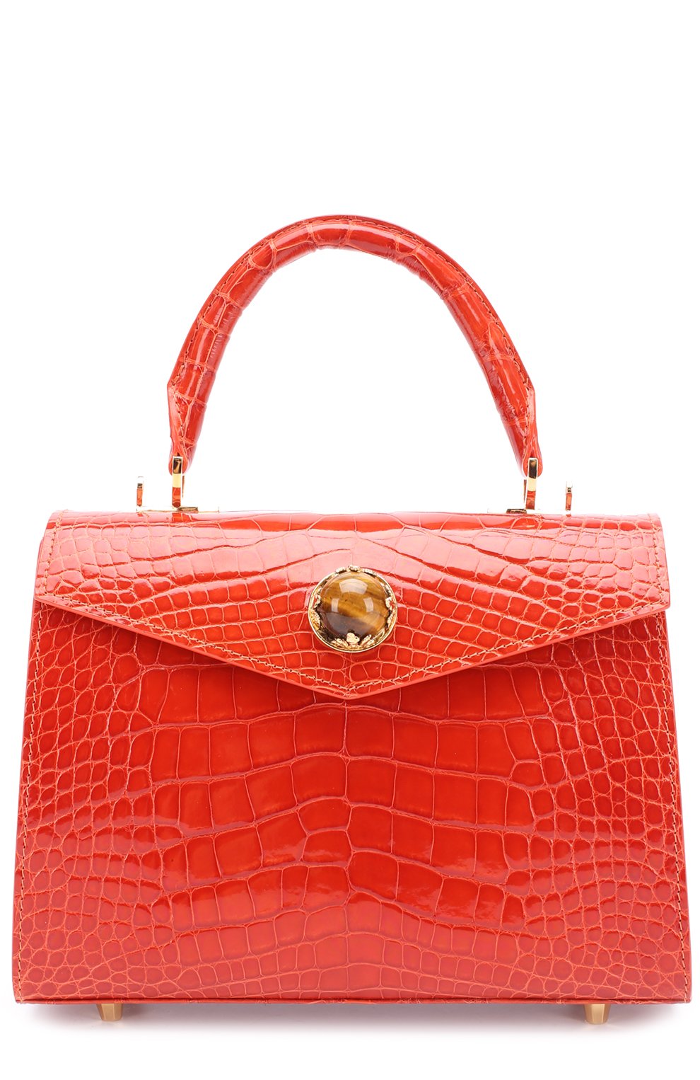 Сумка alla из кожи аллигатора ETHAN K, арт. ALLA 21CM/SANGUINE SHINY, фото 1