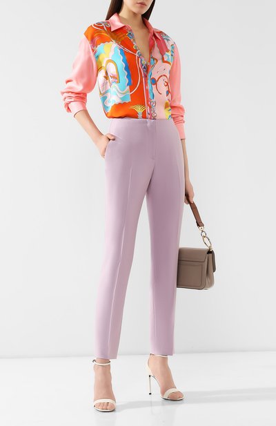 Брюки из смеси шерсти и шелка RALPH LAUREN, арт. 290739796, фото 2