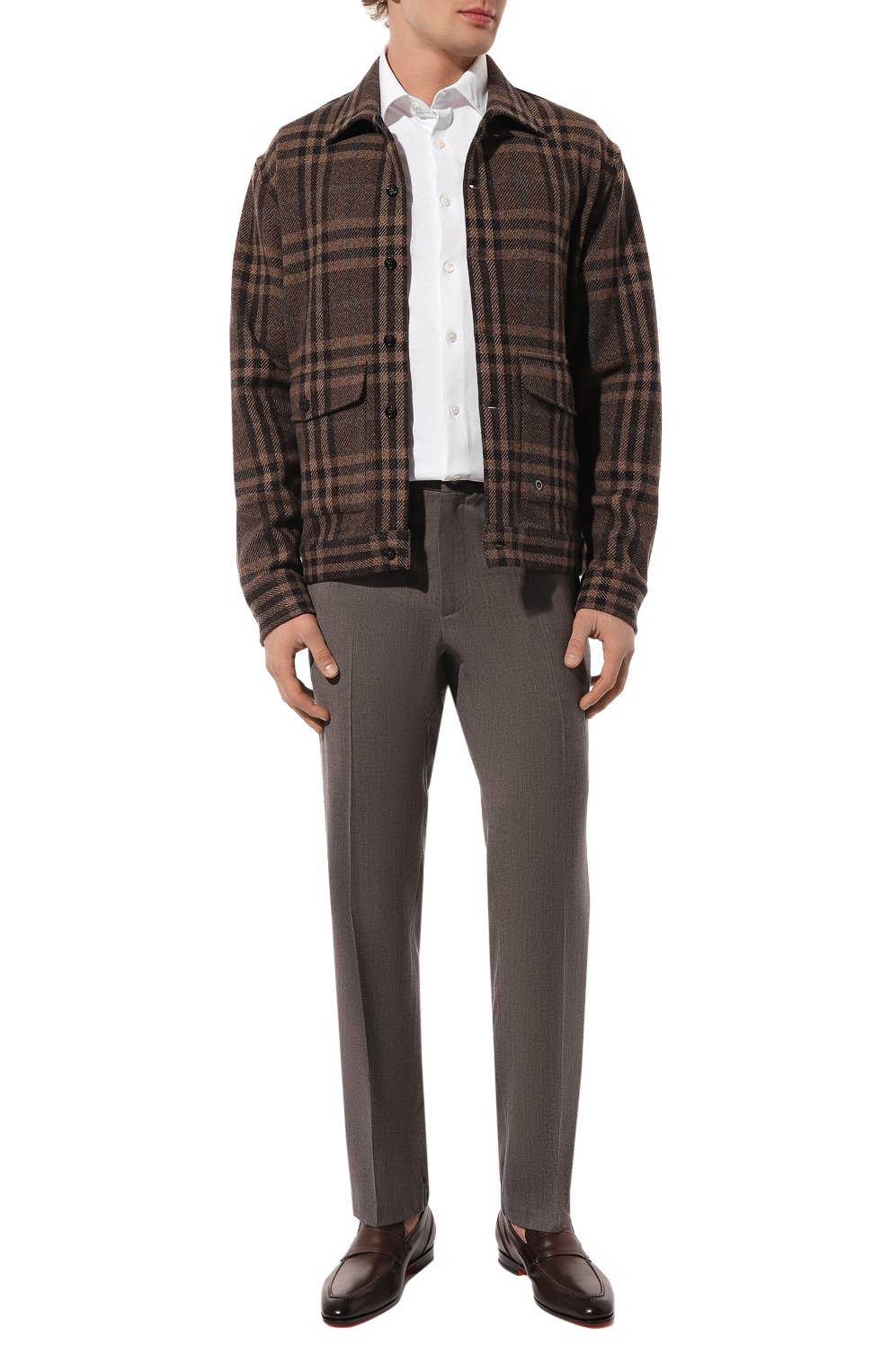 Хлопковая сорочка ZEGNA, арт. UB360A5/B766, фото 2