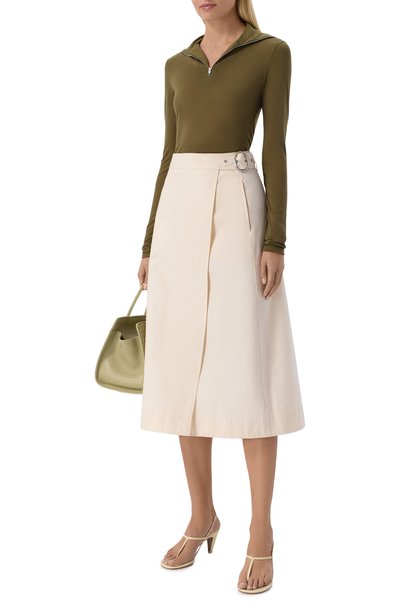 Водолазка JIL SANDER хаки цвета по цене 69900 руб., арт. J02GC0170/J70021, фото 2 Водолазка JIL SANDER, арт. J02GC0170/J70021, фото 2