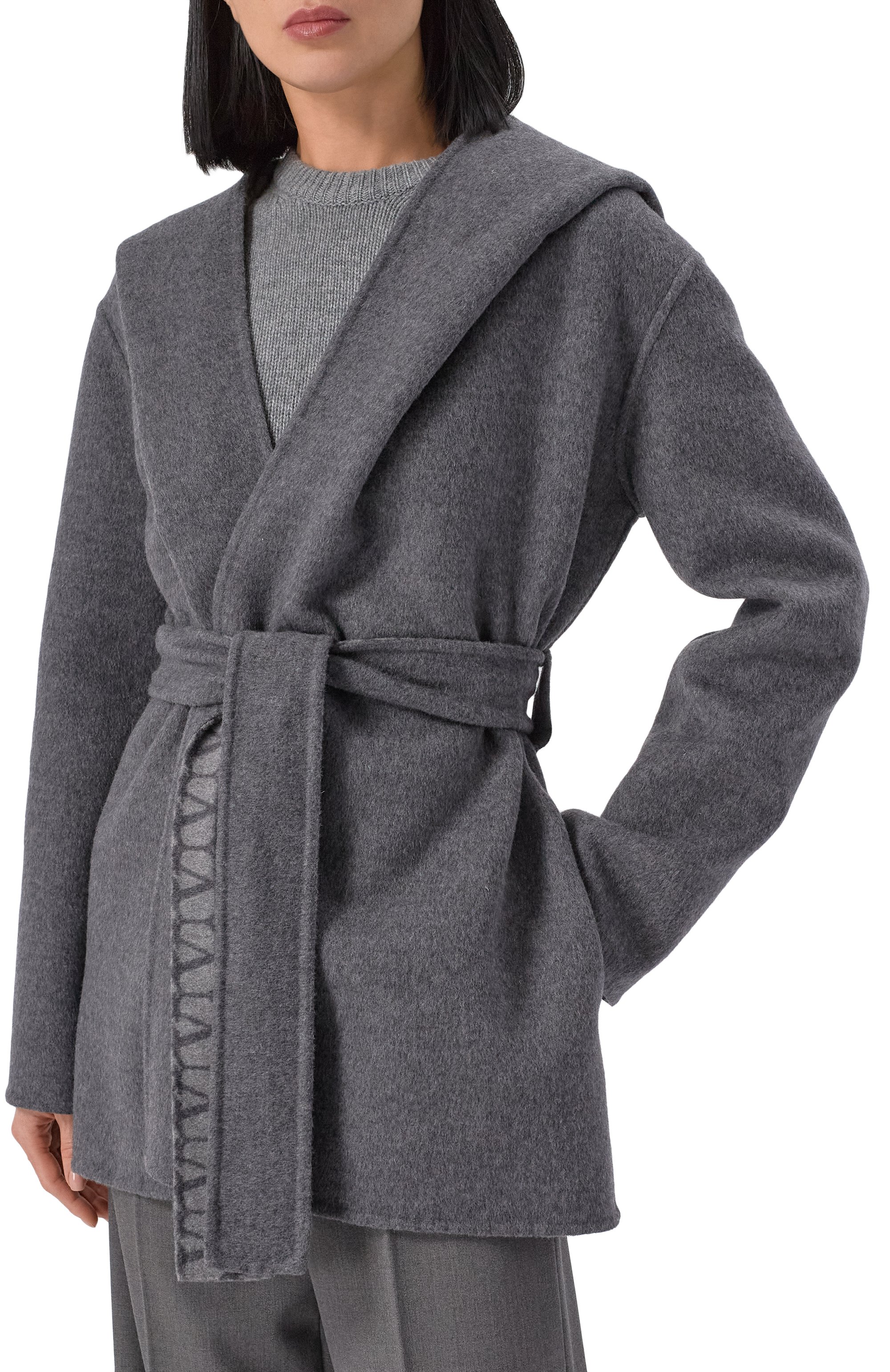 Двустороннее полупальто VALENTINO, арт. 5B3CA6P57YB, фото 3