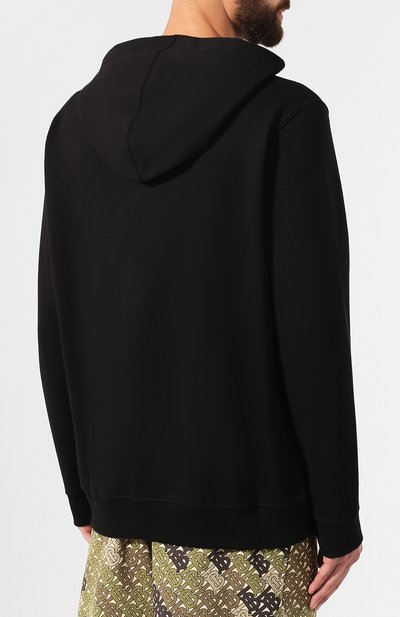 Хлопковое худи BURBERRY, арт. 4559671, фото 4