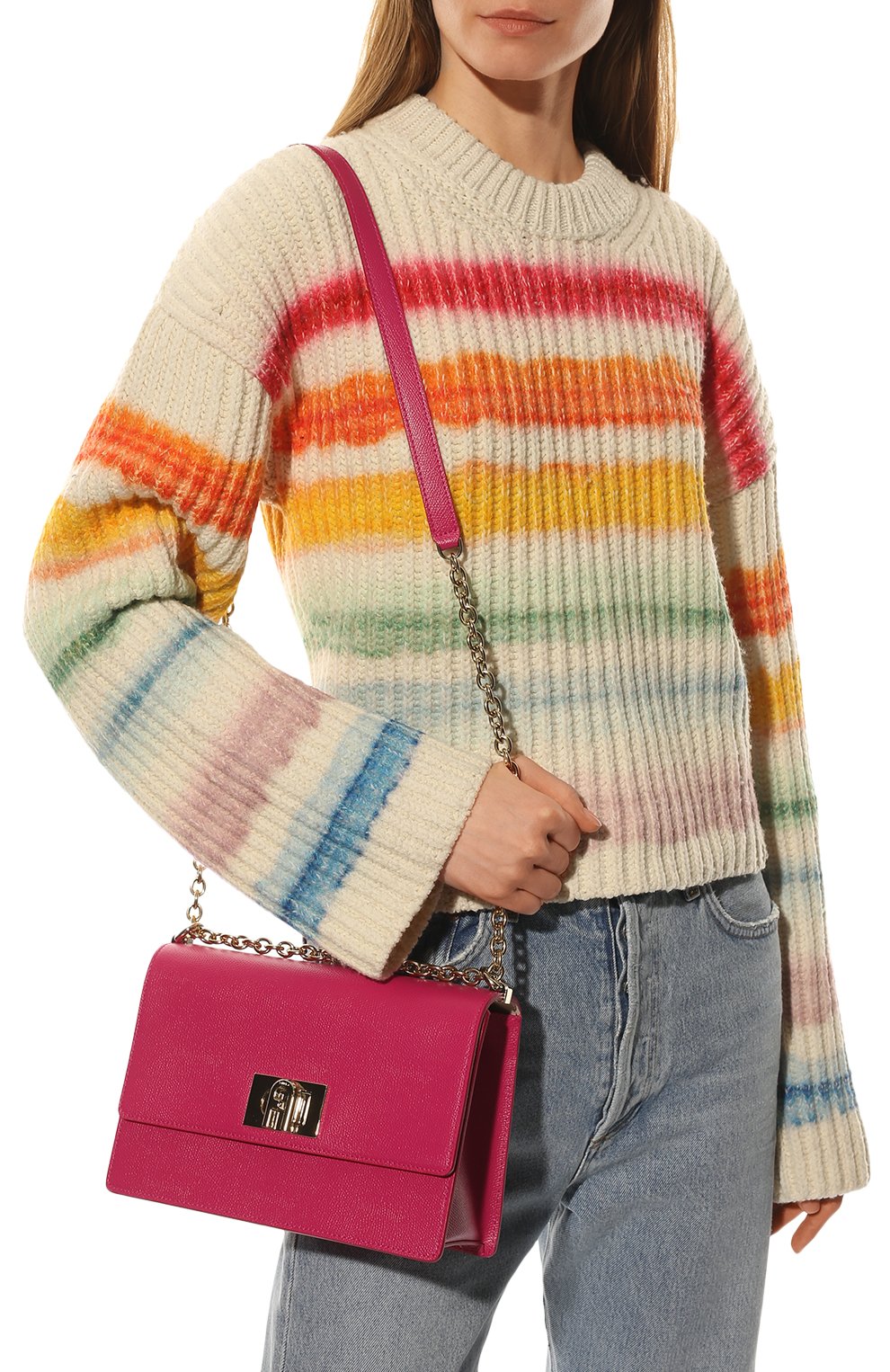 Сумка furla 1927 small FURLA фуксия цвета по цене 47500 руб., арт. BAFIACO/ARE000, фото 2 Сумка furla 1927 small FURLA, арт. BAFIACO/ARE000, фото 2