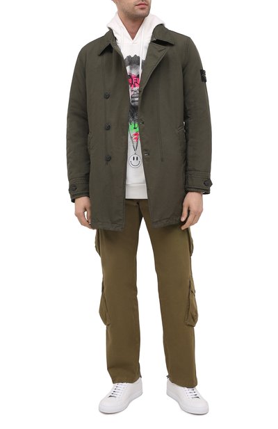 Утепленный плащ STONE ISLAND, арт. 731542149, фото 2