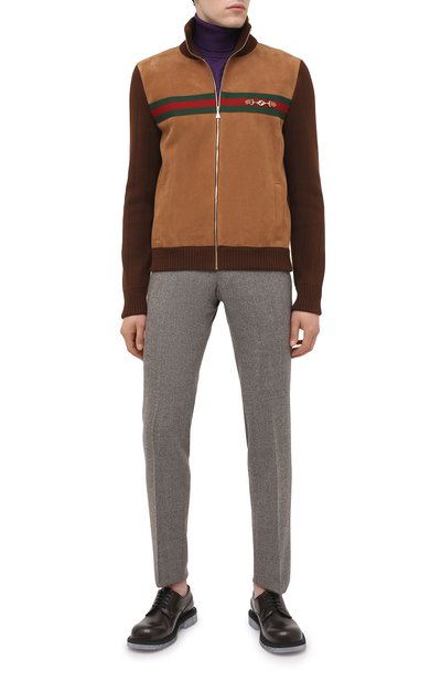 Комбинированный кардиган GUCCI, арт. 626265/XKBFK, фото 2