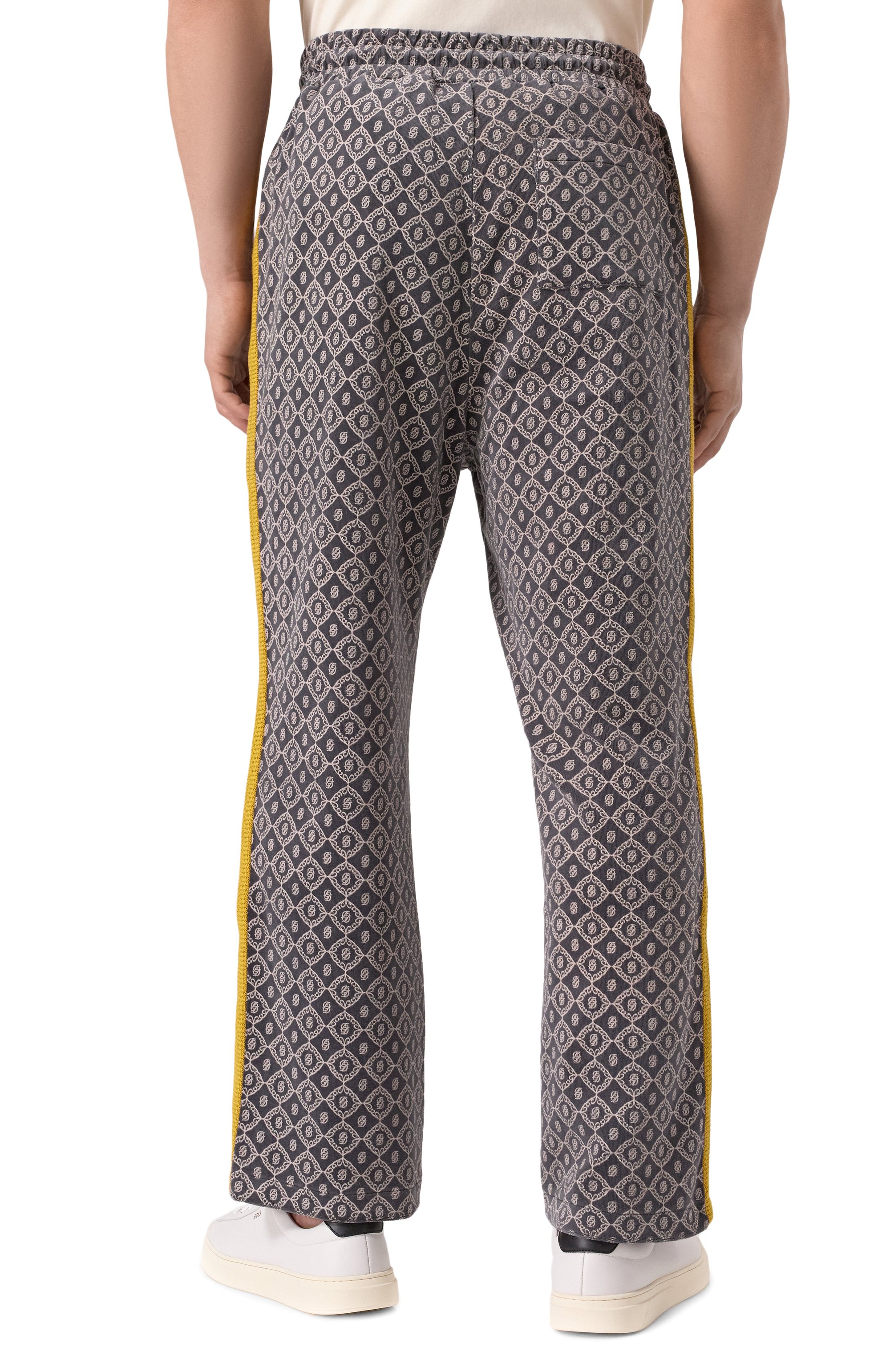 Хлопковые брюки DROLE DE MONSIEUR, арт. E-SP006-C0169-GY, фото 4