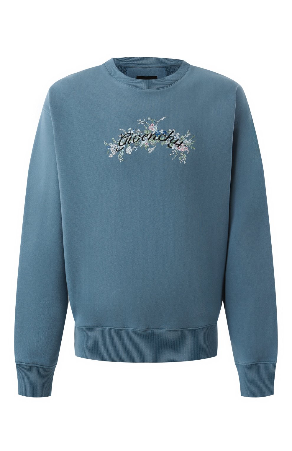 Хлопковый свитшот GIVENCHY голубого цвета по цене 87550 руб., арт. BMJ0LC3YMU, фото 1 Хлопковый свитшот GIVENCHY, арт. BMJ0LC3YMU, фото 1