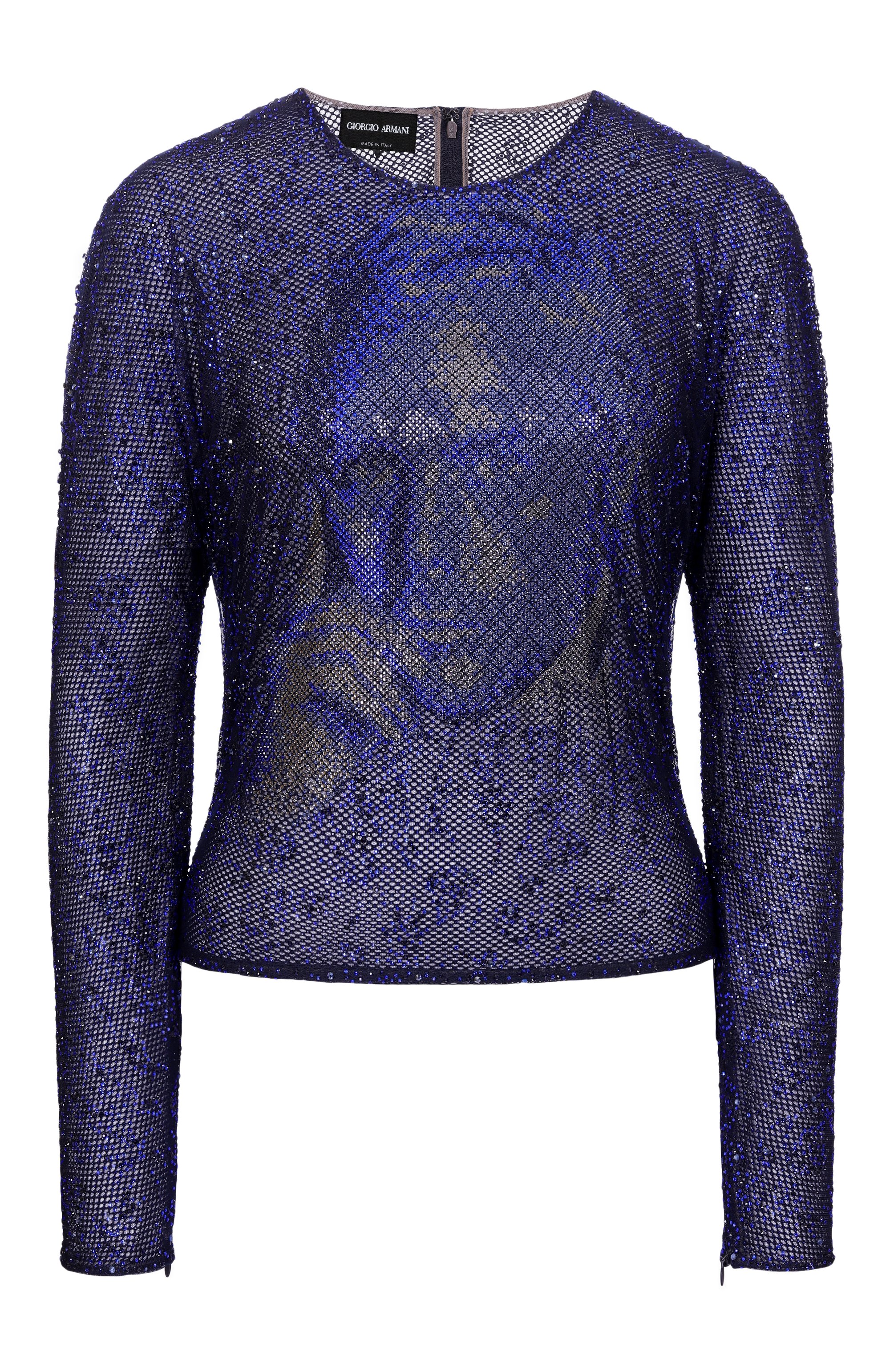 Топ с отделкой стразами GIORGIO ARMANI, арт. GW004362/AF29877, фото 1