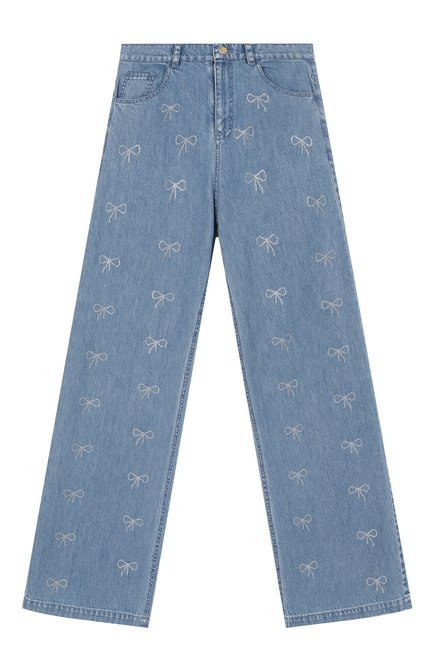Джинсы с отделкой стразами BLUMARINE, арт. BFPA0200/DF020/14A-16A
