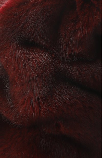 Меховая шапка из норки FURLAND темно-бордового цвета по цене 86900 руб., арт. 0204100110052600000, фото 3 Меховая шапка из норки FURLAND, арт. 0204100110052600000, фото 3