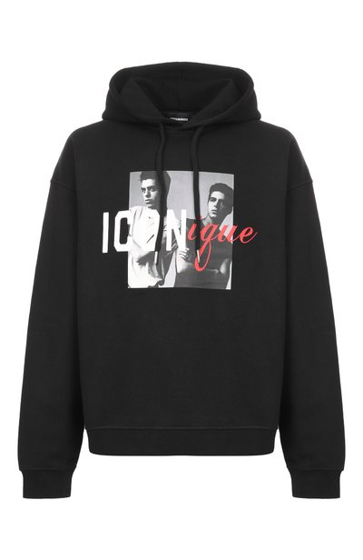Мужской хлопковое худи DSQUARED2, арт. S78GU0092/D25029