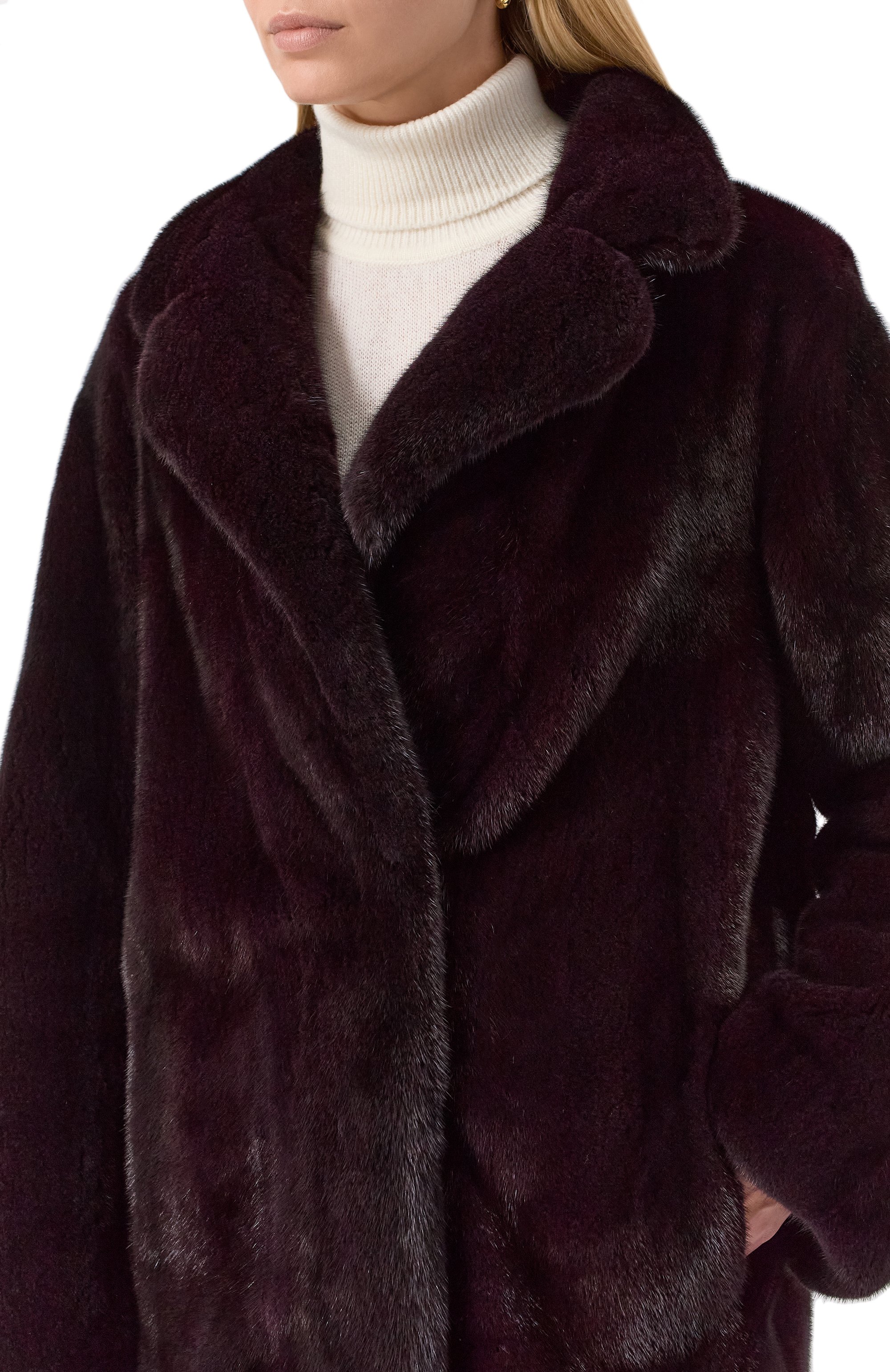 Шуба из норки MVST, арт. M25.1PW.F005/MINK, фото 5