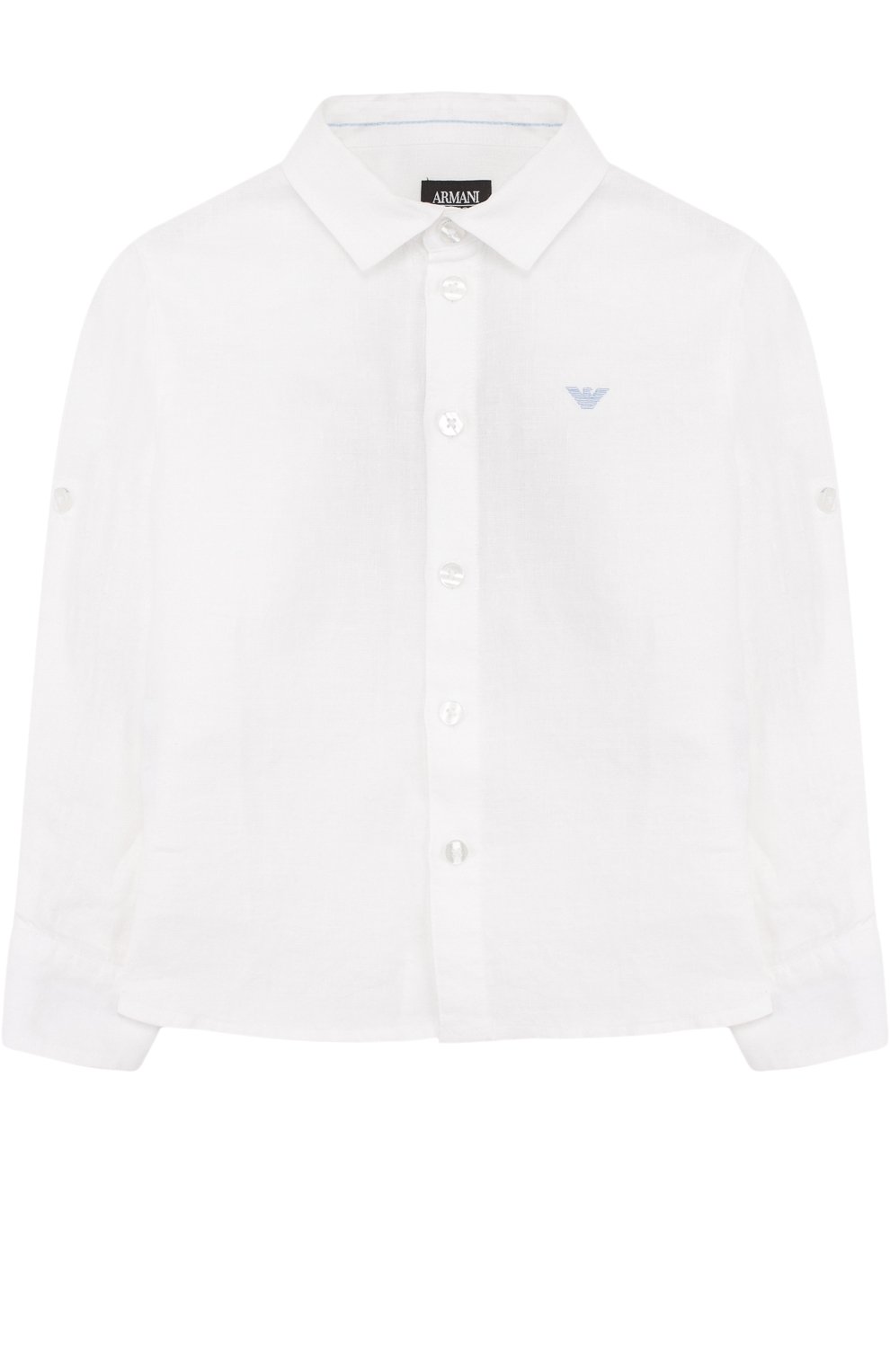 Льняная рубашка ARMANI JUNIOR, арт. 3Z4C16/4NFRZ/4A-10A, фото 1