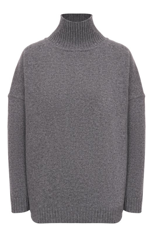 Шерстяной свитер Weekend Max Mara B0RGIA Серый B0RGIA