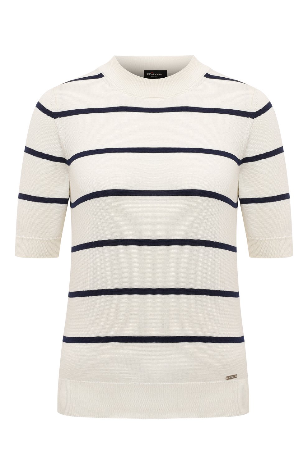 Хлопковый пуловер KITON, арт. D57734, фото 1