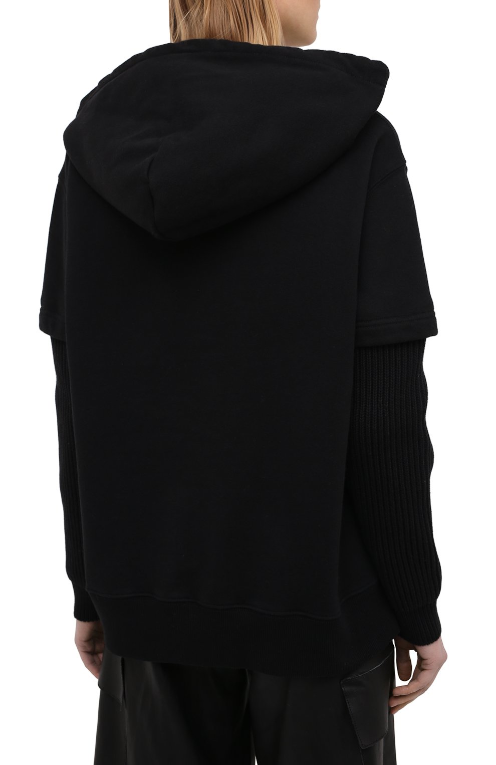 Хлопковое худи MM6, арт. S52GU0136/S25337, фото 4