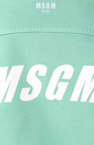 Джинсовая куртка MSGM, арт. 2841MDH51T 207276, фото 5