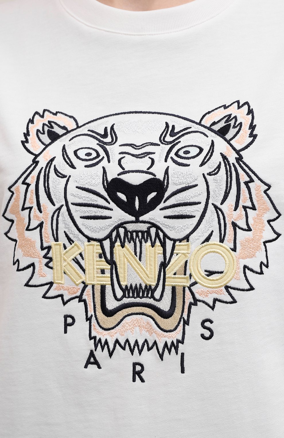 Хлопковая футболка KENZO, арт. FC52TS9124Y0, фото 5