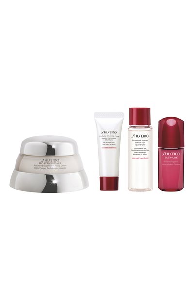 Набор с улучшенным супервосстанавливающим кремом bio-performance (50+15+30+10ml) SHISEIDO бесцветного цвета по цене 13900 руб., арт. SE4284SH, фото 2 Набор с улучшенным супервосстанавливающим кремом bio-performance (50+15+30+10ml) SHISEIDO, арт. SE4284SH, фото 2