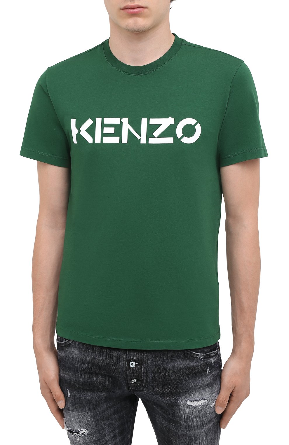 Хлопковая футболка KENZO, арт. FA65TS0004SJ, фото 3