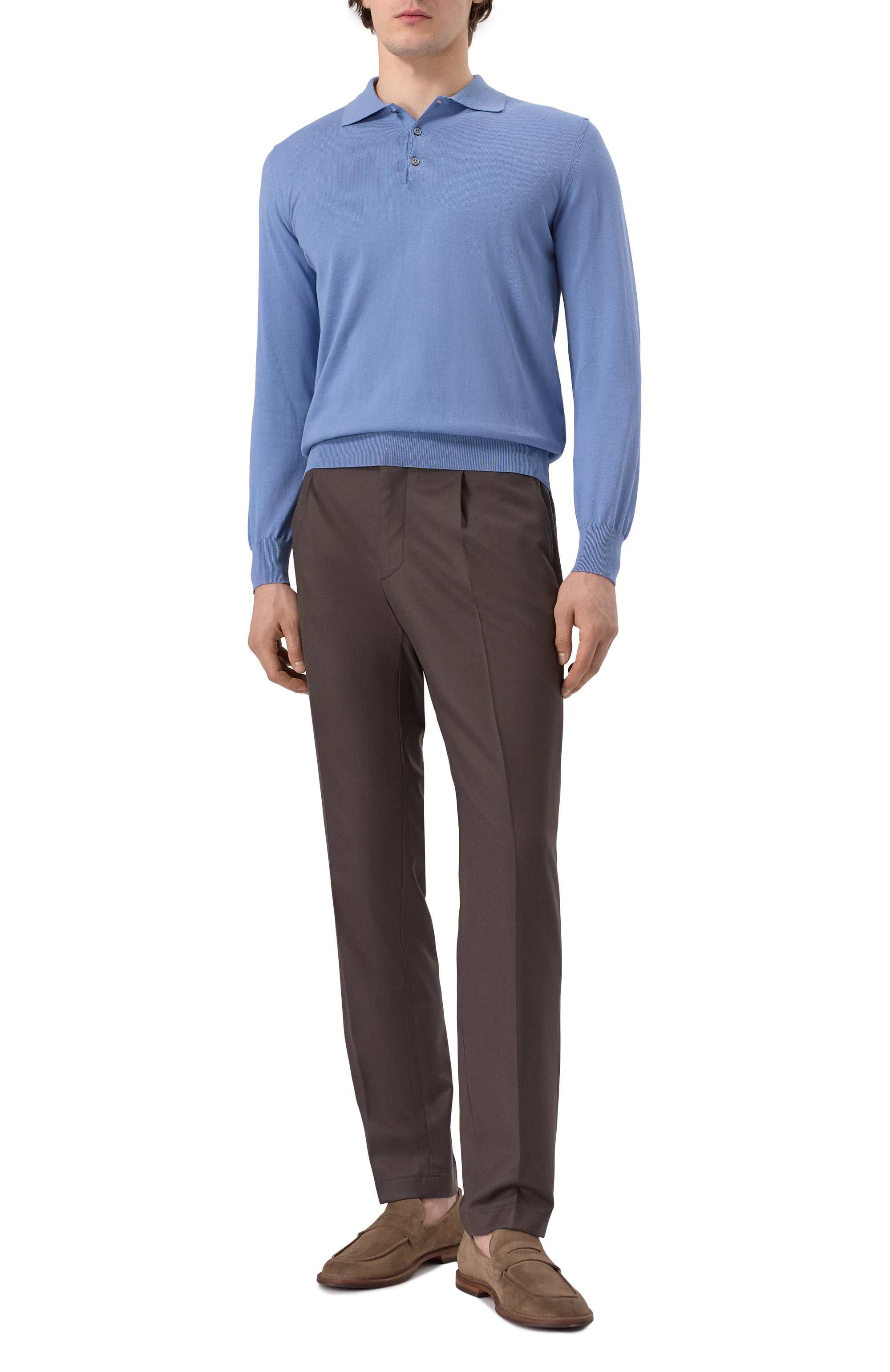 Хлопковое поло CANALI, арт. C0017/MK00145, фото 2