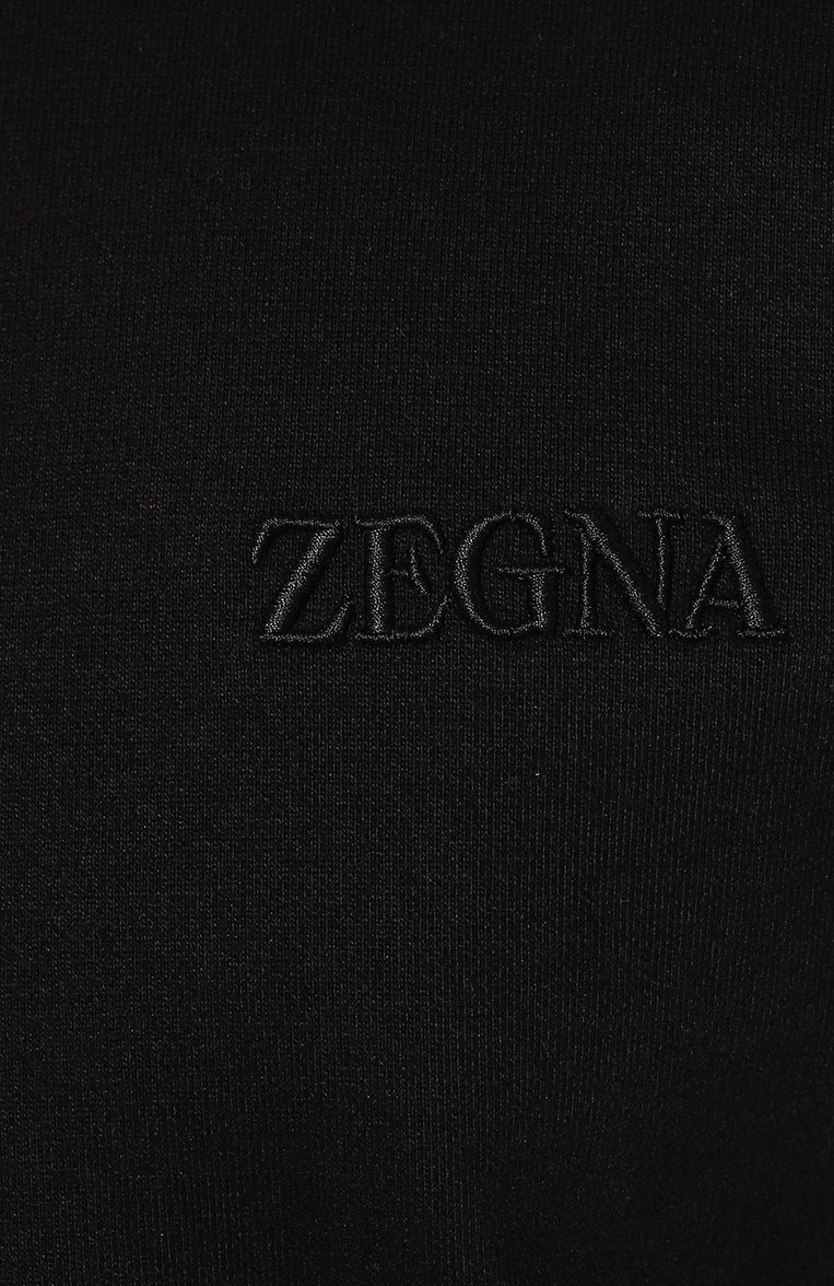 Хлопковое худи ZEGNA, арт. N6MH01720, фото 5