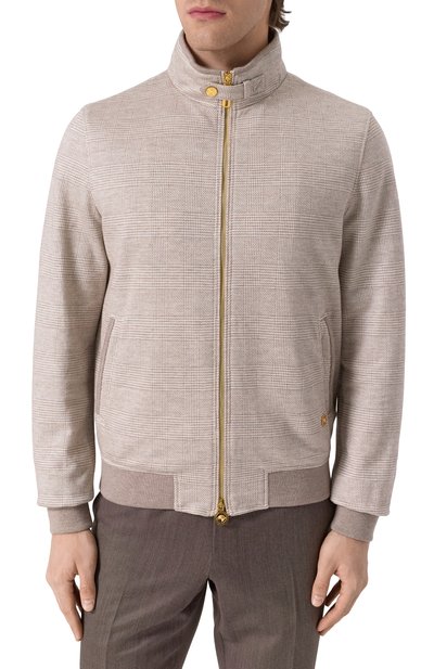 Бомбер из шерсти и шелка STEFANO RICCI, арт. MDJ5100381/DN25HA, фото 3