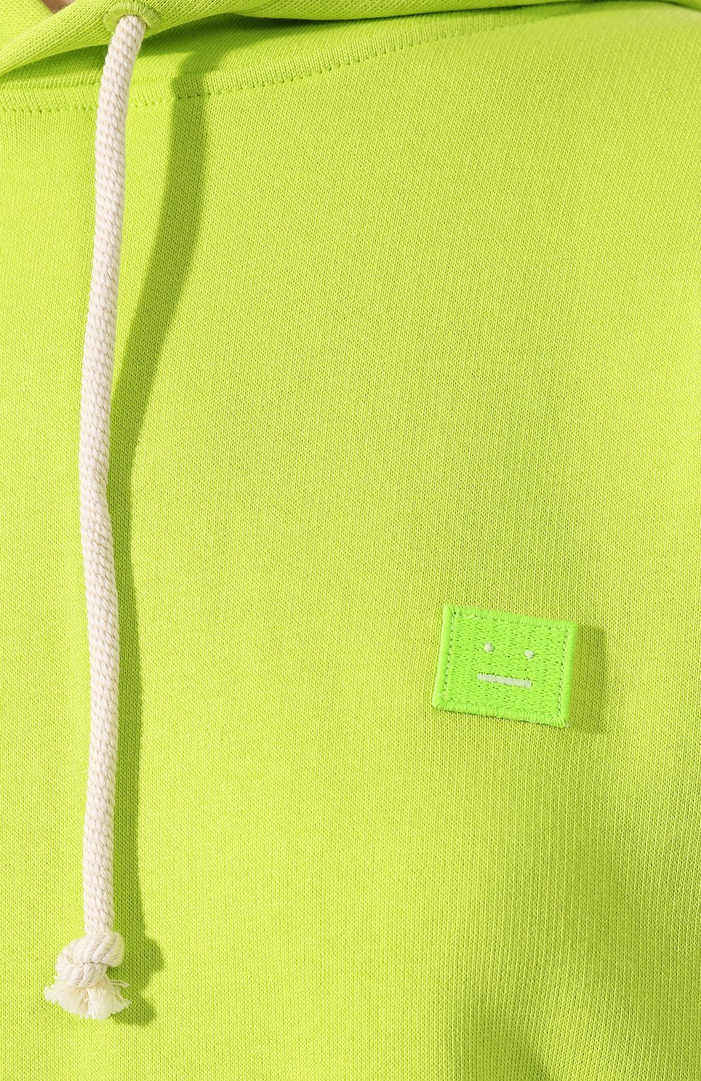 Хлопковое худи ACNE STUDIOS зеленого цвета по цене 43950 руб., арт. CI0009/W, фото 5 Хлопковое худи ACNE STUDIOS, арт. CI0009/W, фото 5