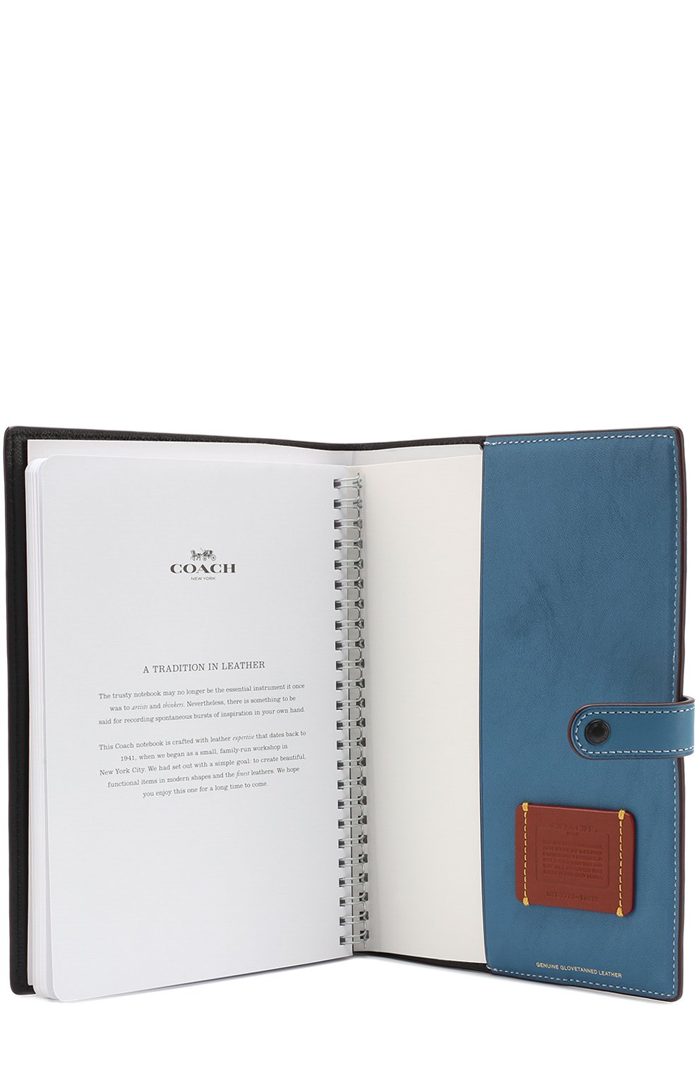 Записная книжка с кожаной обложкой COACH, арт. 10472, фото 4