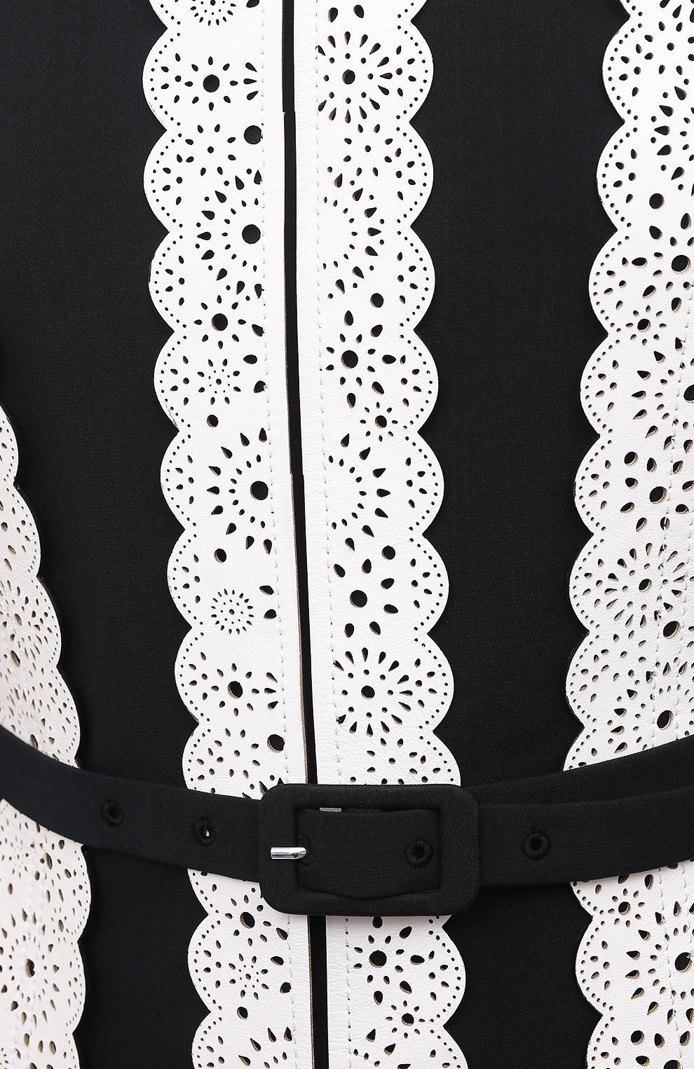 Шелковое платье GABRIELA HEARST черно-белого цвета по цене 457000 руб., арт. 321427 S042, фото 5 Шелковое платье GABRIELA HEARST, арт. 321427 S042, фото 5