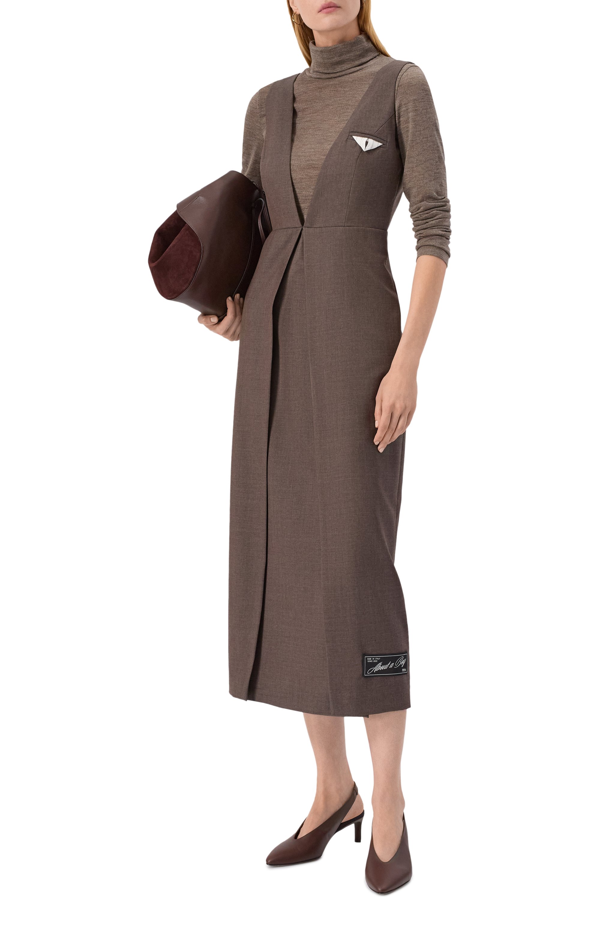 Шерстяная водолазка ERIKA CAVALLINI, арт. P5WI01, фото 2