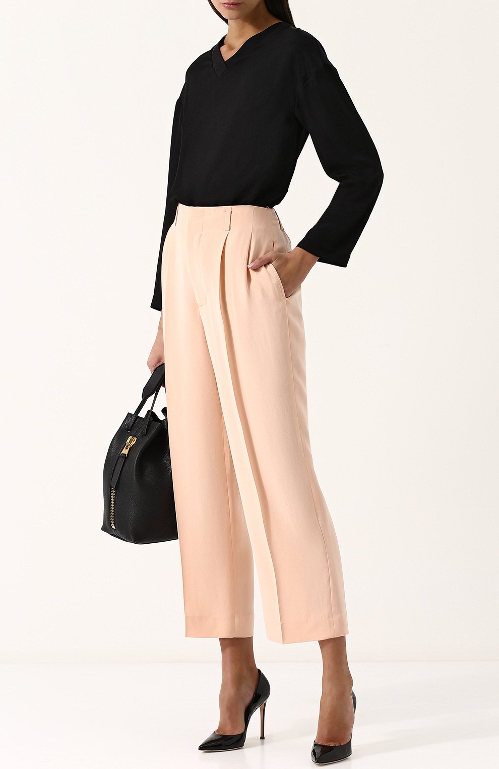 Блузка с v-образным вырезом TOM FORD, арт. TS1770-FAX180, фото 2