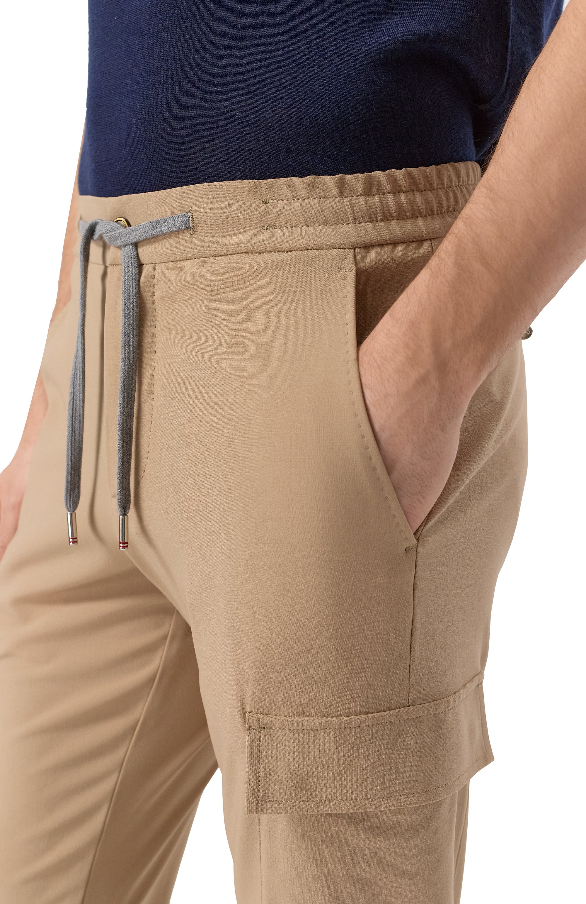 Шерстяные брюки-карго MARCO PESCAROLO, арт. T0R/5116, фото 5